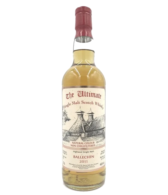 The Ultimate Ballechin 2011 10 Years Old, fles bij slijterij t Bockje in Bathmen