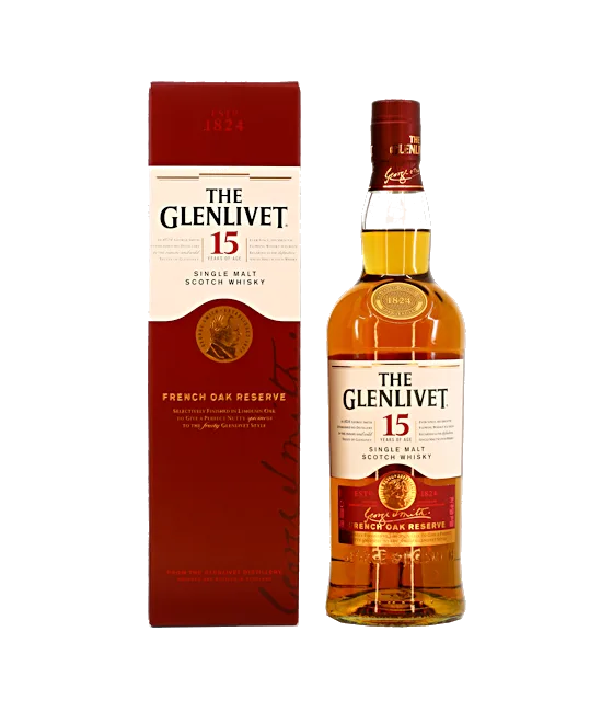 The Glenlivet 15 Years, fles bij slijterij t Bockje in Bathmen