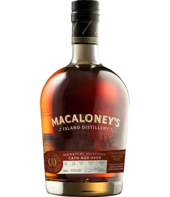 Macaloney’s Cath Na Haven Canadian Single Malt, fles bij slijterij t Bockje in Bathmen