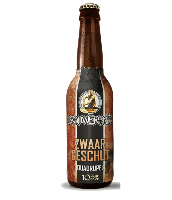 BROUWERSNOS zwaar geschut, fles bij slijterij t Bockje in Bathmen