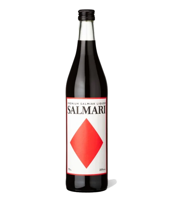 Salmari Premium Salmiak Liquor 70 cl, fles bij slijterij t Bockje in Bathmen