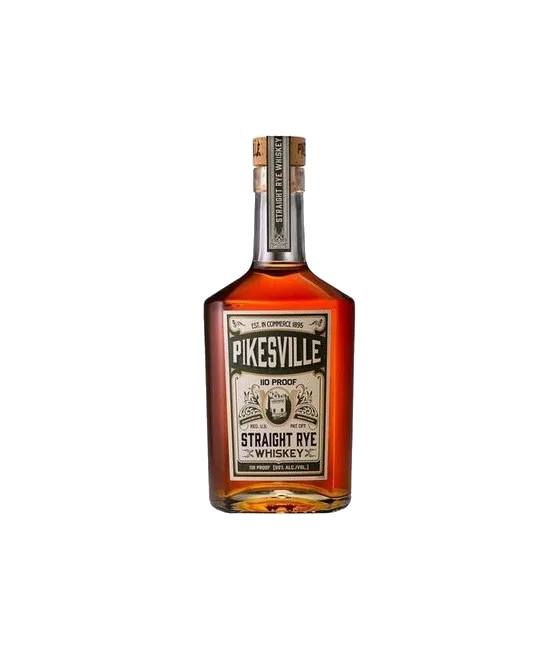 Pikesville 6Y Straight Rye Whiskey, fles bij slijterij t Bockje in Bathmen