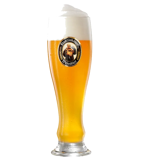 Franziskaner Weizenglas 50cl, fles bij slijterij t Bockje in Bathmen