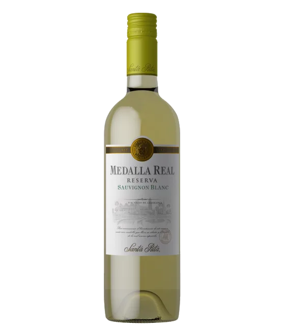 Medalla Real Reserva Sauvignon Blanc, fles bij slijterij t Bockje in Bathmen