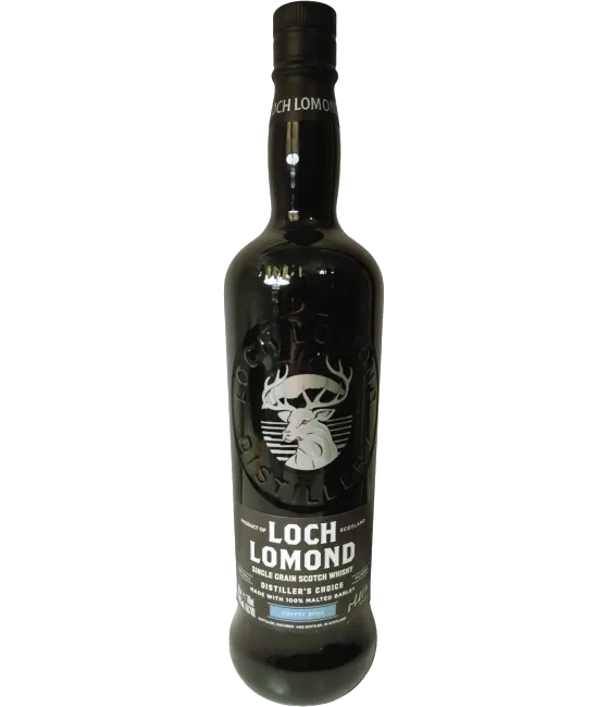 Loch Lomond Distiller’s Choice, fles bij slijterij t Bockje in Bathmen