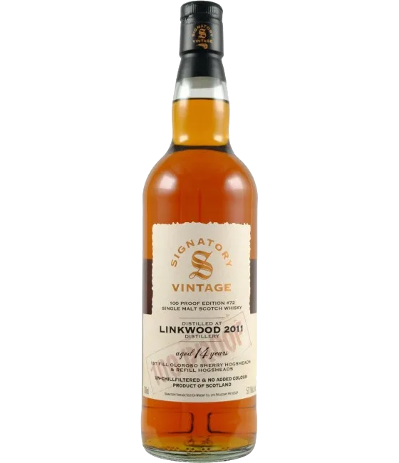 Signatory Vintage Linkwood 2011 100 Proof – Edition #72