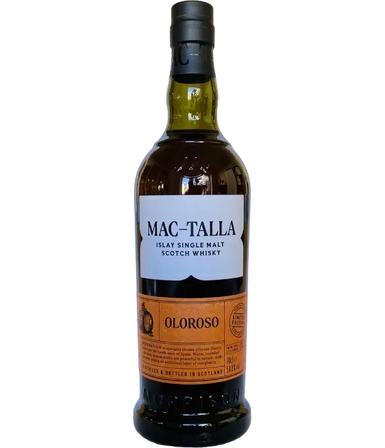 Mac-Talla Oloroso MSWD, fles bij slijterij t Bockje in Bathmen