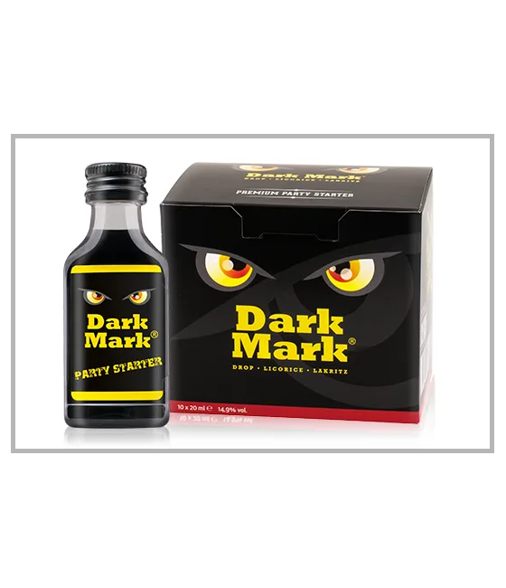 Dark Mark Shooterbox 10x20ml, fles bij slijterij t Bockje in Bathmen