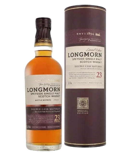 Longmorn 23 Years Old, fles bij slijterij t Bockje in Bathmen