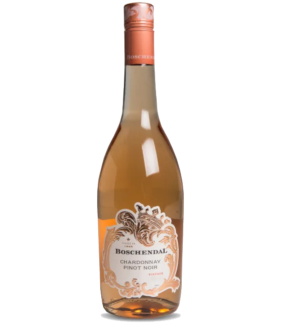 Boschendal Chardonnay Pinot Noir, fles bij slijterij t Bockje in Bathmen