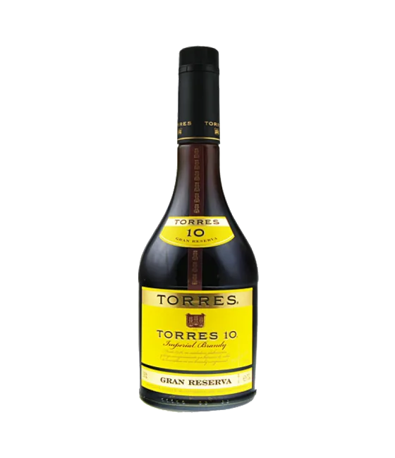 Torres Brandy 10 Years Old, fles bij slijterij t Bockje in Bathmen