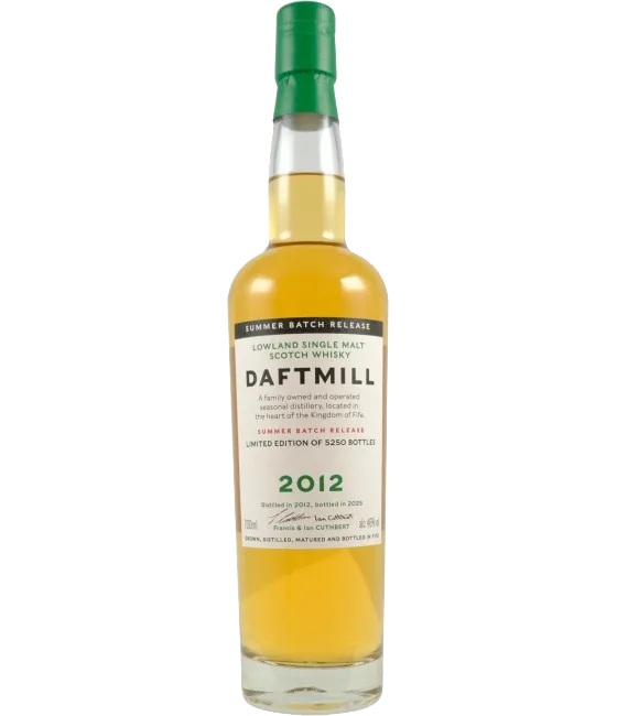 Daftmill 2012-2025 Summer Batch Release, fles bij slijterij t Bockje in Bathmen