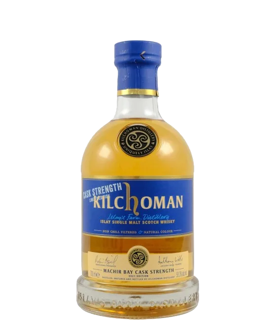 Kilchoman Machir Bay Cask Strength, fles bij slijterij t Bockje in Bathmen