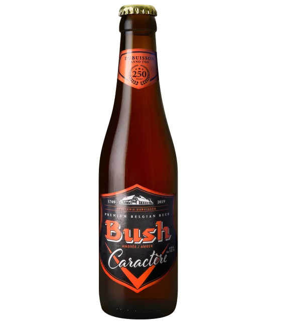 Bush Ambrée, fles bij slijterij t Bockje in Bathmen