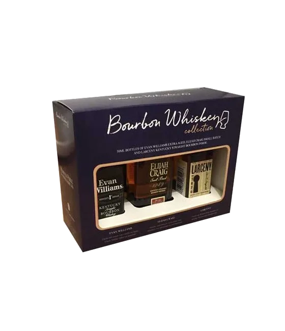 Heaven Hill Bourbon Whisky Collection 3x50ml, fles bij slijterij t Bockje in Bathmen