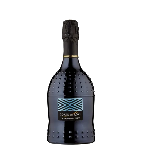 Corte Dei Rovi Chardonnay Spumante, fles bij slijterij t Bockje in Bathmen