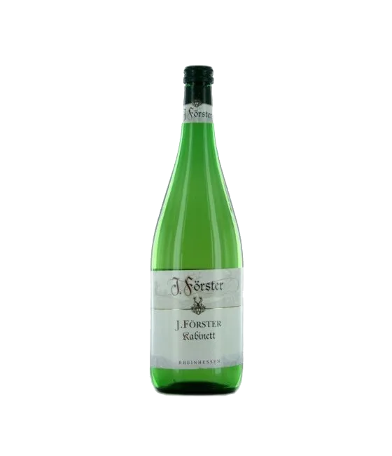 J.Förster Kabinett Rheinhessen, fles bij slijterij t Bockje in Bathmen