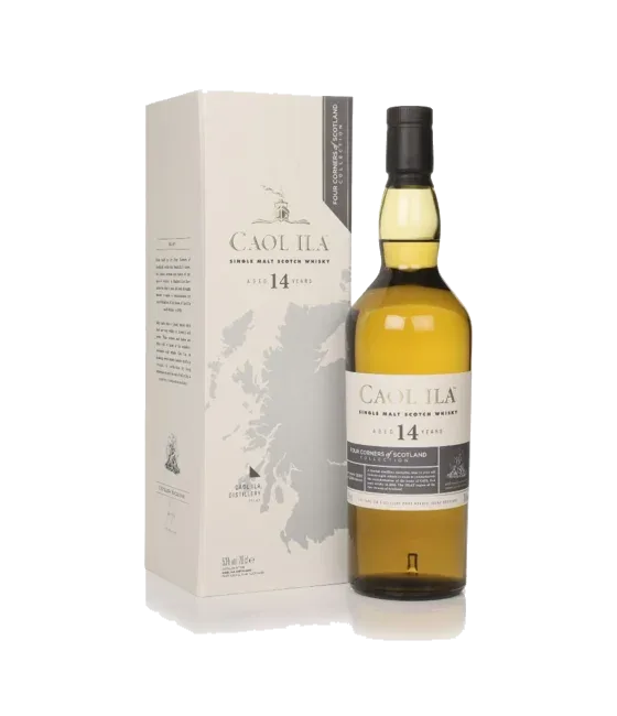 Caol Ila 14 Years Old Four Corners of Scotland Collection, fles bij slijterij t Bockje in Bathmen