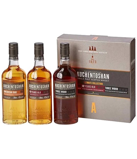 Auchentoshan Collection 3×20 CL set, fles bij slijterij t Bockje in Bathmen
