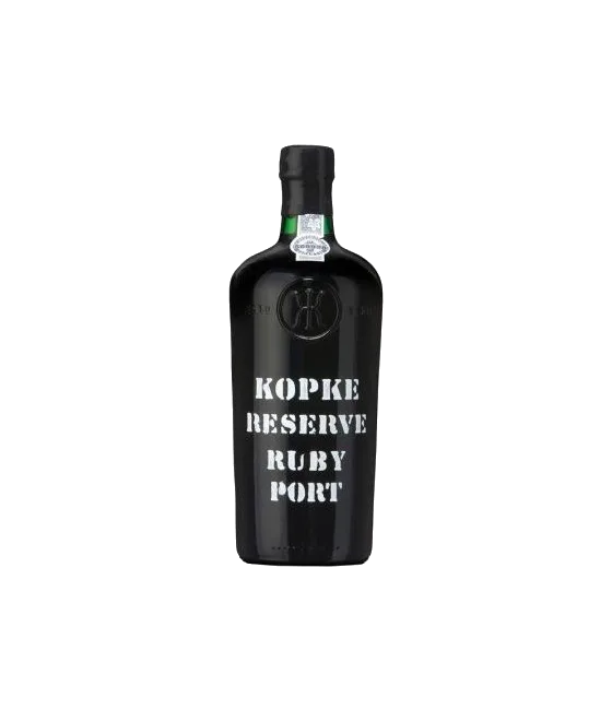 Kopke Reserve Ruby, fles bij slijterij t Bockje in Bathmen