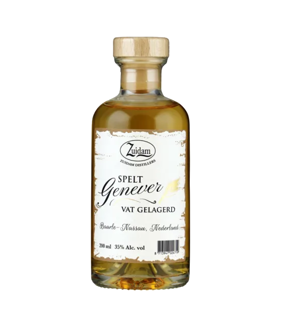 Zuidam Spelt Genever 20 cl, fles bij slijterij t Bockje in Bathmen