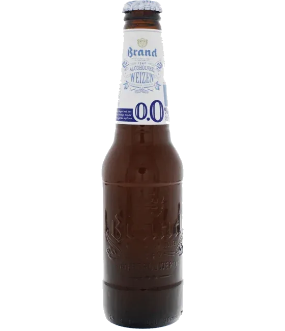 Brand Weizen Alcoholvrij 0.0%, fles bij slijterij t Bockje in Bathmen
