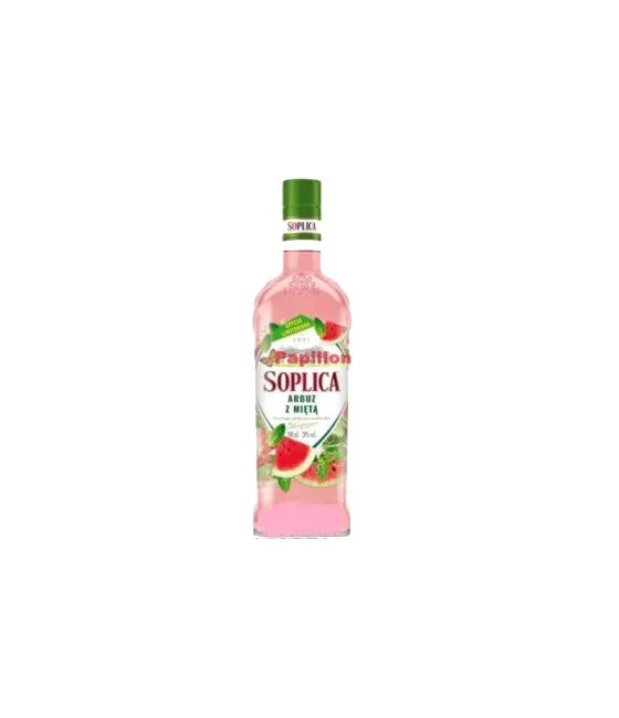 Soplica Vodka Arbuz Z Mieta, fles bij slijterij t Bockje in Bathmen