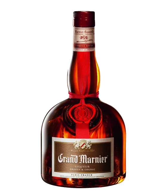 Grand Marnier Cordon Rouge, fles bij slijterij t Bockje in Bathmen