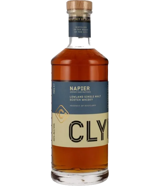 The Clydeside Distillery Napier, fles bij slijterij t Bockje in Bathmen