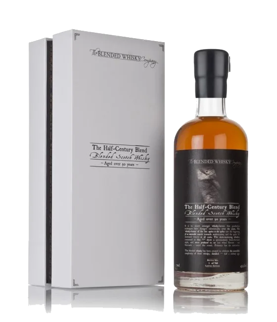 Whisky Boutique-Y The half Century Blend Batch #3, fles bij slijterij t Bockje in Bathmen