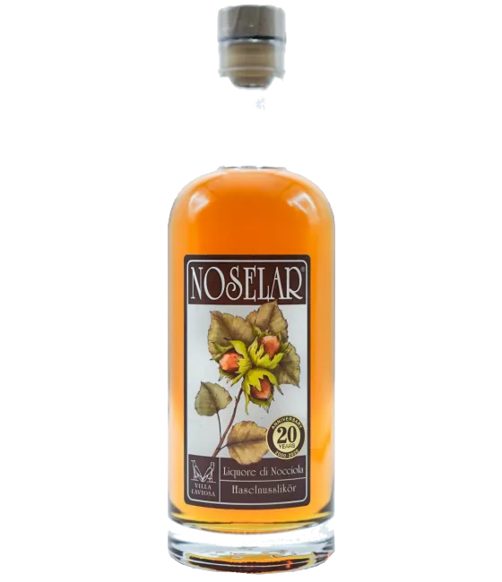 Noselar Liquore di Nocciola, fles bij slijterij t Bockje in Bathmen