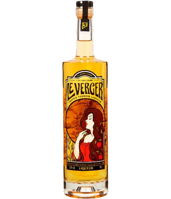 Le Verger Franse terroir likeur, fles bij slijterij t Bockje in Bathmen