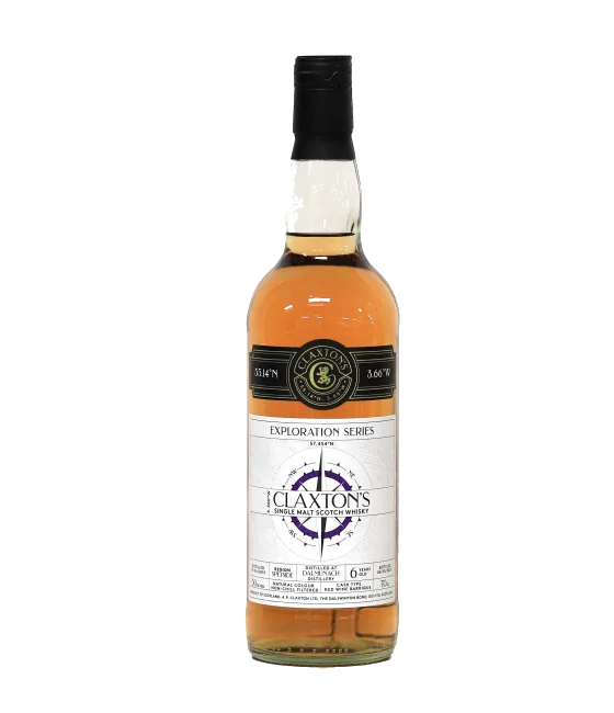 Claxton’s Exploration Dalmunach 6Y 2015, fles bij slijterij t Bockje in Bathmen