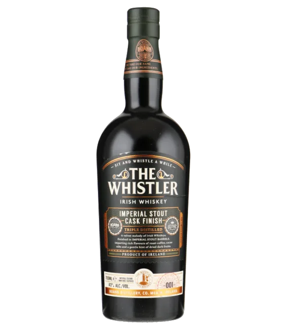 The Whistler Irish Whiskey Imperial Stout Cask Finish, fles bij slijterij t Bockje in Bathmen