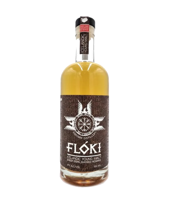 Floki Single Malt Sheep Dung Smoked Reserve, fles bij slijterij t Bockje in Bathmen