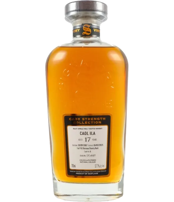 Signatory Vintage Caol Ila 17 Years Old 2007