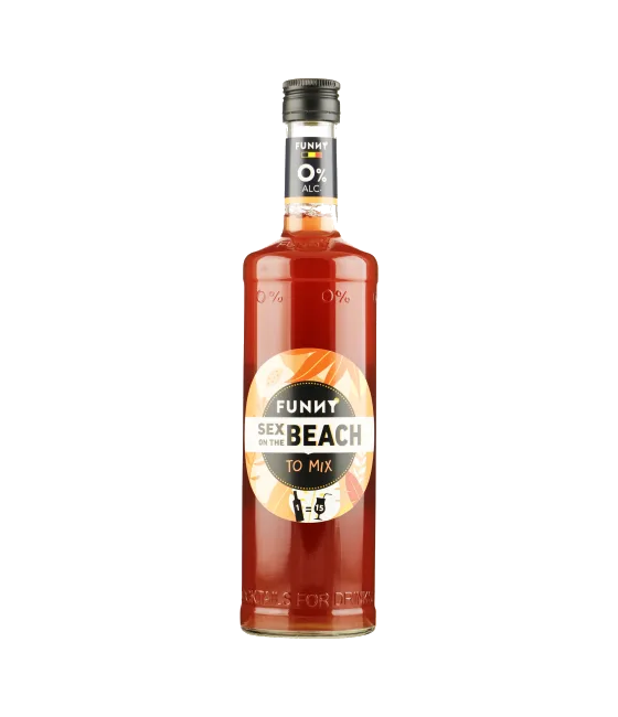 Funny Sex on the Beach to Mix, fles bij slijterij t Bockje in Bathmen