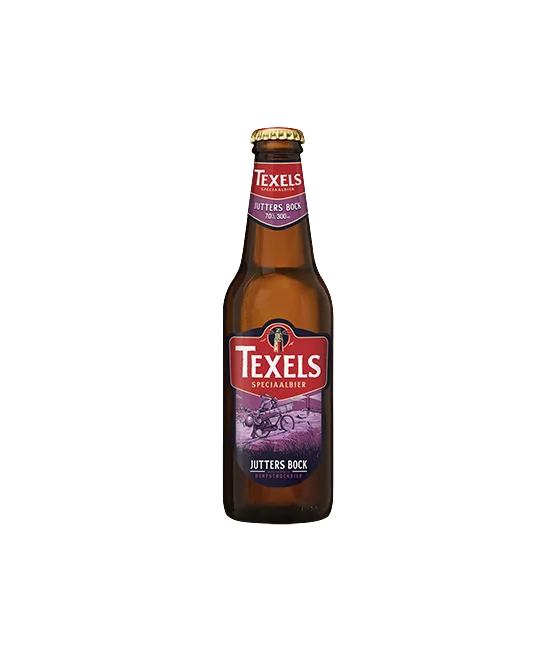 Texels Jutters Bock, fles bij slijterij t Bockje in Bathmen