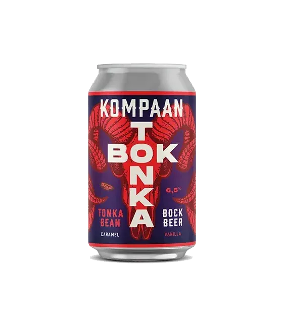 Kompaan Tonka Bock, fles bij slijterij t Bockje in Bathmen