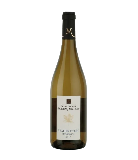 Domaine Des Marronniers Chablis 1er Cru Montmains, fles bij slijterij t Bockje in Bathmen