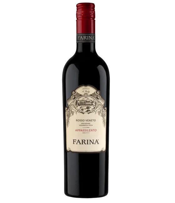 Farina Appassilento Rosso del Veneto, fles bij slijterij t Bockje in Bathmen