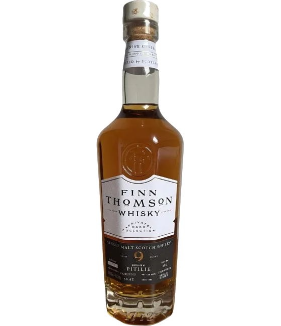 Finn Thomson Pitilie 2015 9 Years Old, fles bij slijterij t Bockje in Bathmen