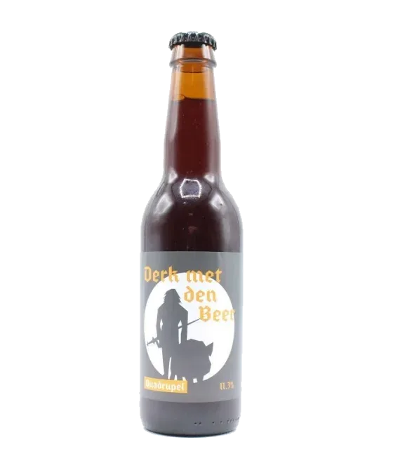Derk met den Beer Quadrupel, fles bij slijterij t Bockje in Bathmen