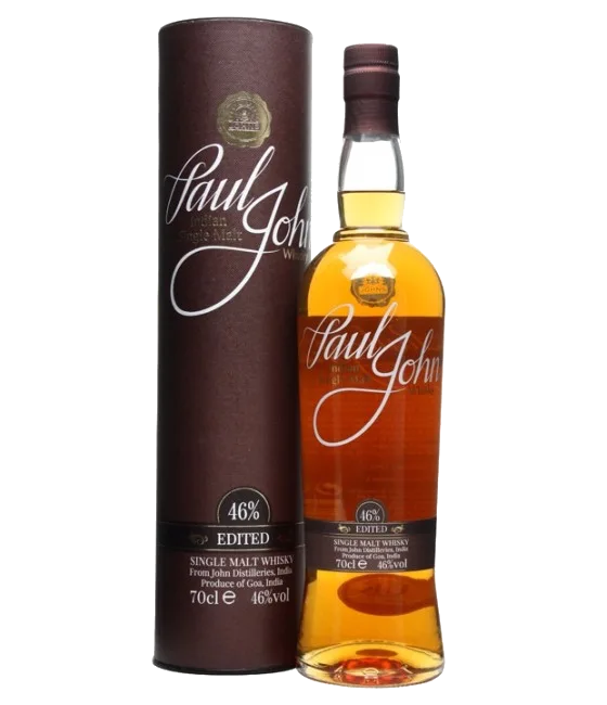 Paul John Edited India Whisky, fles bij slijterij t Bockje in Bathmen