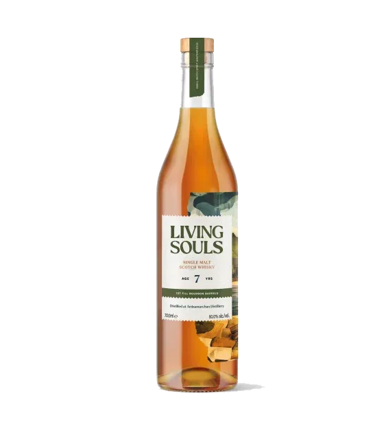 Living Souls Ardnamurchan 7 Years Old 1st Fill Bourbon Barrels, fles bij slijterij t Bockje in Bathmen