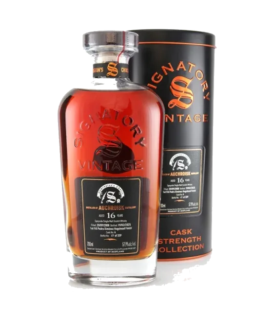 Signatory Cask Strength Collection Auchroisk 16 Years Old #4, fles bij slijterij t Bockje in Bathmen