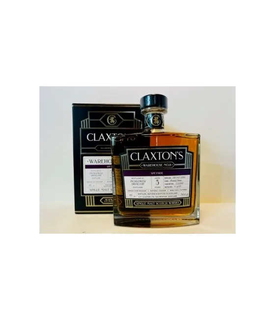 Claxton’s Warehouse Inchgower 5 Years Old, fles bij slijterij t Bockje in Bathmen
