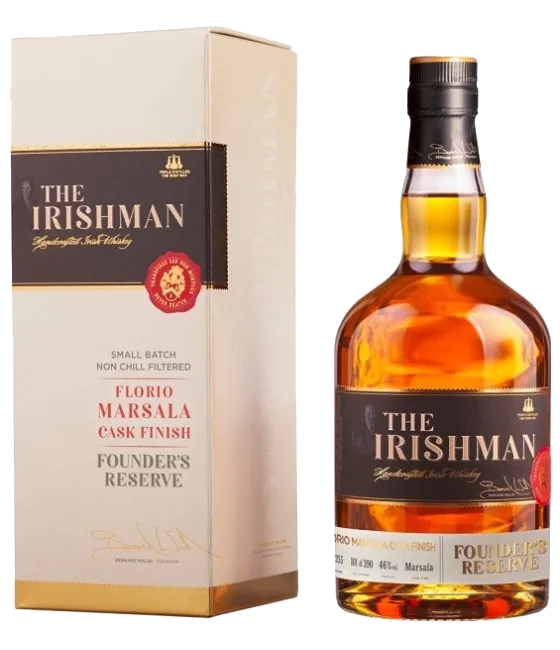 The Irishman Florio Marsala Cask, fles bij slijterij t Bockje in Bathmen