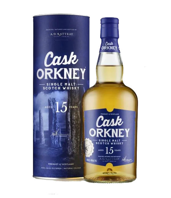 Cask Orkney 15 Years Old, fles bij slijterij t Bockje in Bathmen