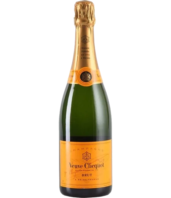 Veuve Clicquot Brut, fles bij slijterij t Bockje in Bathmen